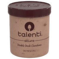 Talenti Gelato, Double Dark Chocolate, 16 Ounce