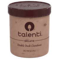 Talenti Gelato, Double Dark Chocolate, 1 Pint