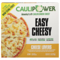 Caulipower Pizza, Cauliflower Crust,  Easy Cheesy, 11.1 Ounce