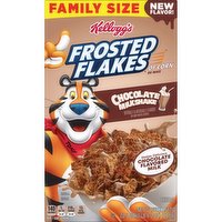 Frosted Flakes Breakfast Cereal, Chocolate Milkshake, Family Size, 22.2 Ounce