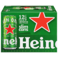 Heineken Beer, Premium Malt Lager, Original, 12 Each