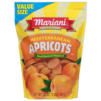 Mariani Apricots, Mediterranean, Value Size, 32 Ounce