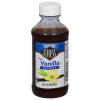 First Street Extract, Vanilla, Pure, 4 Fluid ounce