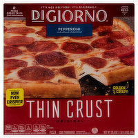 DiGiorno Pizza, Pepperoni, Thin Crust, Original, 16.9 Ounce