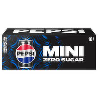 Pepsi Zero Sugar 7.5FlOz 10Pk, 10 Each