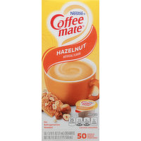 Coffee-Mate Coffee Creamer, Hazelnut, 50 Each