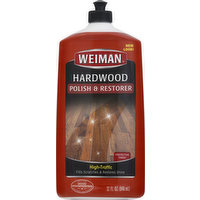 Weiman Polish & Restorer, Hardwood, High Traffic, 32 Ounce