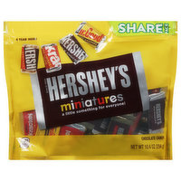 Hershey's Candy, Chocolate, Miniatures, Share Pack, 10.4 Ounce