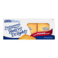 Entenmann's Butter Pound Cake Pound Cakes, 6 Each