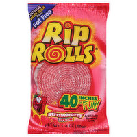 Rip Rolls Candy, Strawberry, 40 Inch, 1.4 Ounce