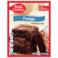 Betty Crocker Brownie Mix, Fudge, 16.3 Ounce