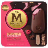 Magnum Ice Cream Bars, Double Raspberry, 3 Each