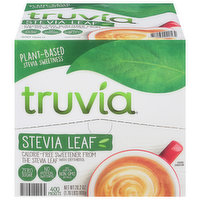 Truvia Sweetener, Calorie-Free, Stevia Leaf, 400 Each