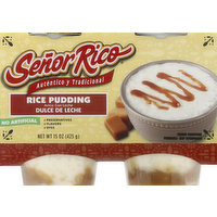 Senor Rico Rice Pudding, Dulce De Leche, 4 Each