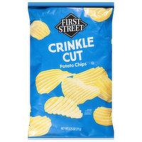 First Street Potato Chips, Crinkle Cut, 2.75 Ounce