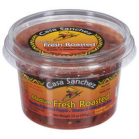 Casa Sanchez Salsa, Tomato & Roasted Pepper, Medium, 15 Ounce