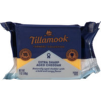 Tillamook Cheese, Aged Cheddar, Extra Sharp, 7 Ounce