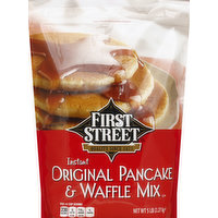 First Street Pancake & Waffle Mix, Instant, Original, 80 Ounce