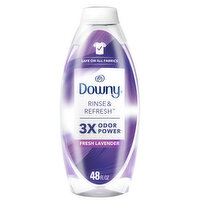 Downy Laundry Odor Remover and Fabric Softener, 48 fl oz, Fresh Lavender, 48 Ounce