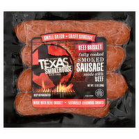 Texas Smokehouse Smoked Sausage, Beef Brisket, 13 Ounce