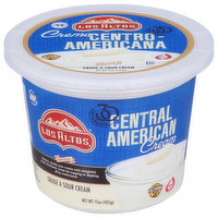 Los Altos Sour Cream, Natural, Central American, 15 Ounce