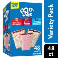 Pop-Tarts Toaster Pastries, Variety Pack, Value Pack, 48 Each