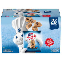 Pillsbury Cookies, Chocolate Chip, Soft Baked, Mini, 28 Each