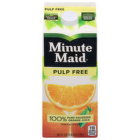 Minute Maid Orange Juice, Pulp Free, 59 Fluid ounce