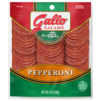 Gallo Salame Gallo Salame® Deli Sliced Pepperoni Lunch Meat, 7 oz, 7 Ounce