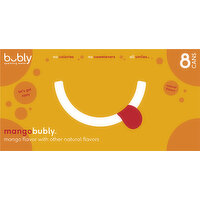 Bubly Sparkling Water, Mango, 8 Each