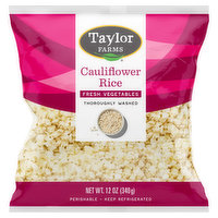 Taylor Farms Cauliflower Rice, 12 Ounce