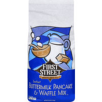 First Street Pancake & Waffle Mix, Instant, Buttermilk, 400 Ounce