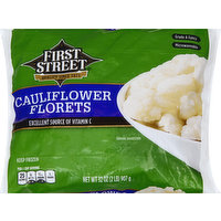 First Street Cauliflower Florets, 32 Ounce