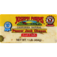Joseph Farms Cheese, Pepper Jack, 1 Pound