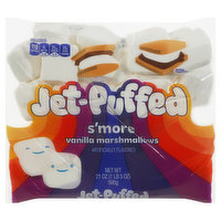 Jet-Puffed Marshmallows, Vanilla, S'More, 21 Ounce