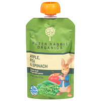 Pumpkin Tree Fruit & Vegetable Puree, Organic, Apple, Pea & Spinach, 4.4 Ounce