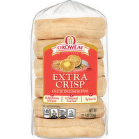 Oroweat Oroweat Extra Crisp English Muffins, 6 count, 12.5 oz, 6 Each