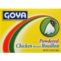 Goya Bouillon, Powdered, Chicken Flavored, 2.82 Ounce