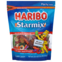 Haribo Gummi Candy, Party Size, 25.6 Ounce