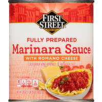 First Street Marinara Sauce with Romano Cheese, 29 Ounce