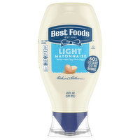 Best Foods Mayonnaise, Light, 20 Fluid ounce