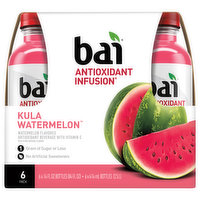 Bai Antioxidant Beverage, Kula Watermelon, 6 Each