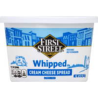 First Street Cream Cheese Spread, Whipped, 12 Ounce