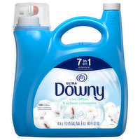 Downy Fabric Conditioner, Cool Cotton, 7 in 1, 140 Ounce