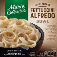 Marie Callender's Four Cheese Fettuccini Alfredo Bowl Frozen Meal, 11.3 Ounce