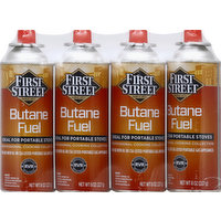 First Street Butane Fuel, 4 Each