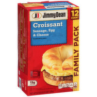 Jimmy Dean Sausage Egg Cheese Croissant 54 oz, 54 Ounce