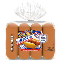 Ball Park Buns, Hot Dog, 8 Each