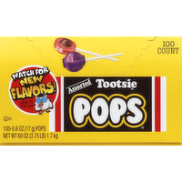 Tootsie Pops, Assorted, 100 Each
