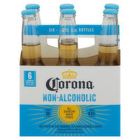 Corona Malt Beverage, Non-Alcoholic, 6 Each